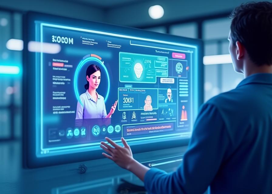 Interactive online learning platform for digital education